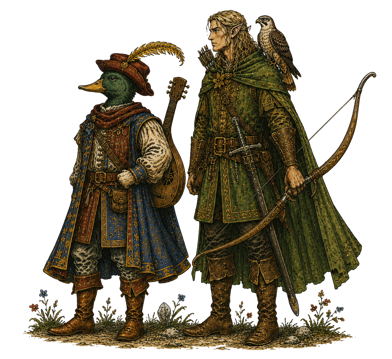 Der Einsame Wanderer und Freddy Freudenreich